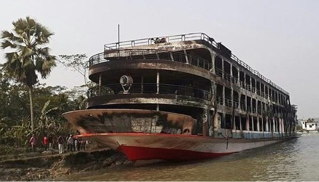 Bangladesh arrests ferry owner after the blaze that killed 39
