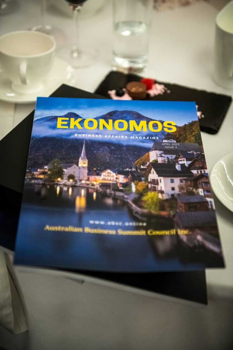 Ekonomos Issue 3 by Australian Business Summit Council