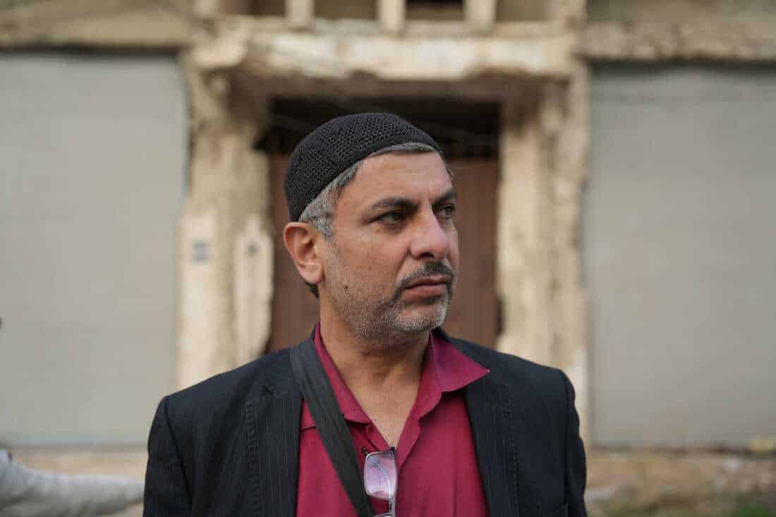  Ayman al-Masri poses for a portrait on Feb. 1.