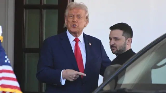 ترامب يستقبل زيلينسكي في البيت الأبيض