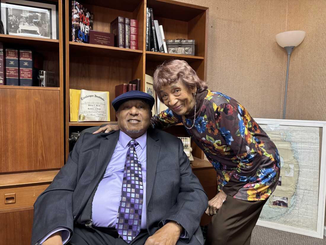  Bernard Lafayette and his wife, Kate Bulls Lafayette