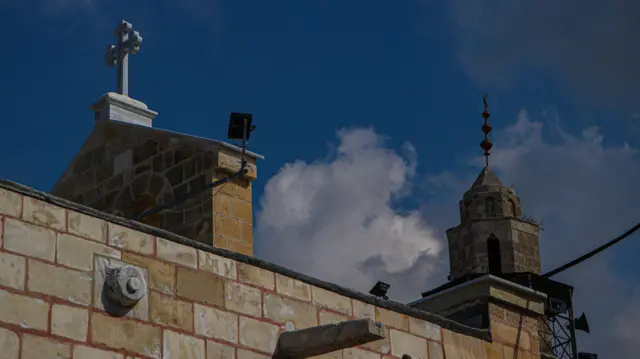 كنيسة القديس برفيريوس الأرثوذكسية - مدينة غزة - صورة أرشيفية