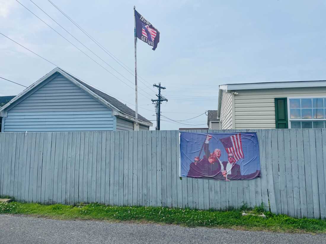 During the 2024 election, President Donald Trump garnered 88% of the vote on Tangier Island.
