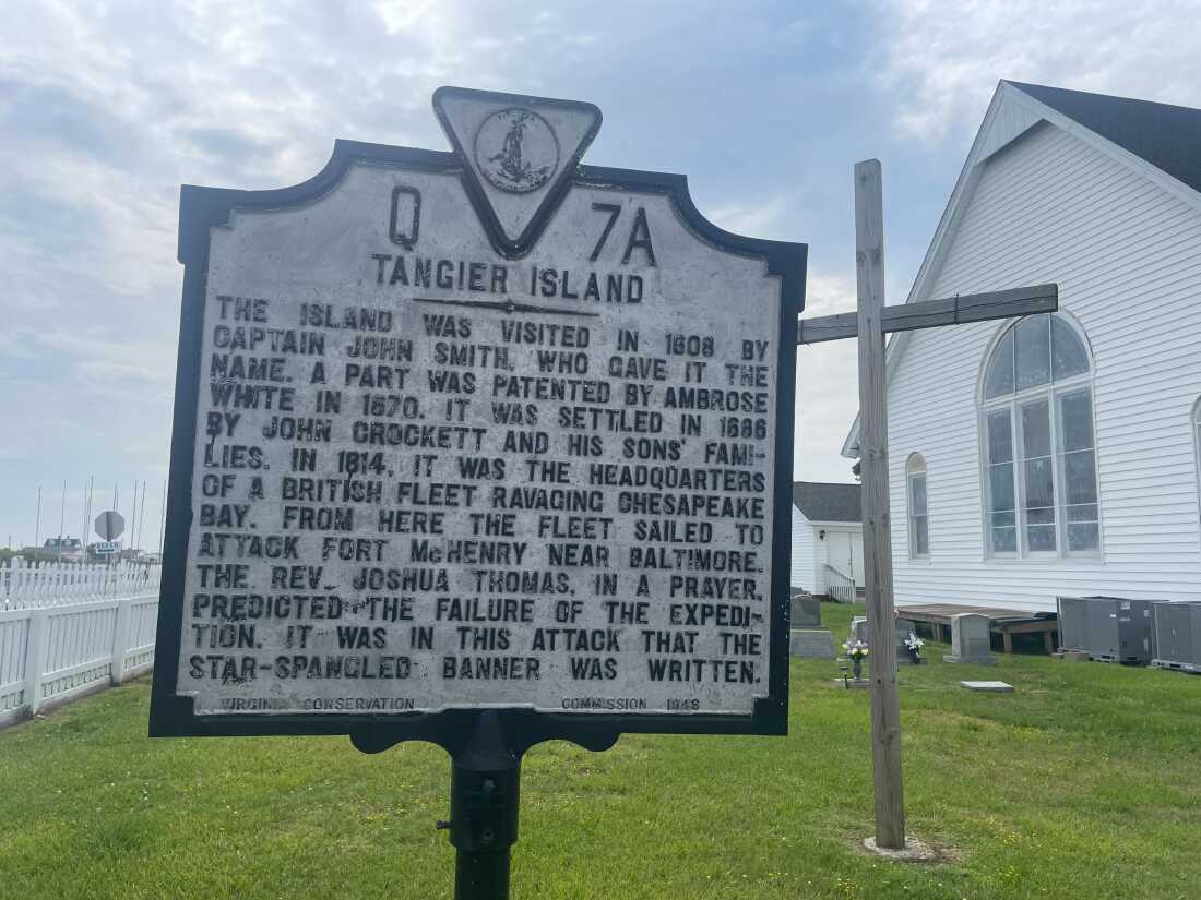 “You want to talk about saving Tangier, I’m not just talking about a small piece of land," says Mayor James "Ooker" Eskridge. "I’m talking about a culture, a way of life.”