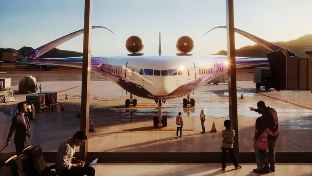 طائرة ذات أجنحة مدمجة