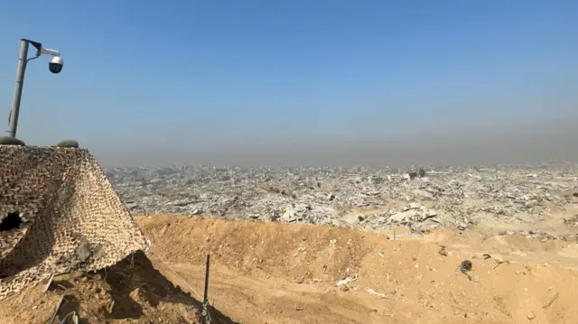 بقايا حي الشجاعية، شرقي مدينة غزة