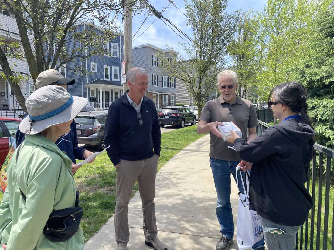 A team of volunteers set off to examine bait boxes laced with a birth control chemical. The volunteers also encourage neighbors to improve sanitation and reduce food and shelter options that attract rats.