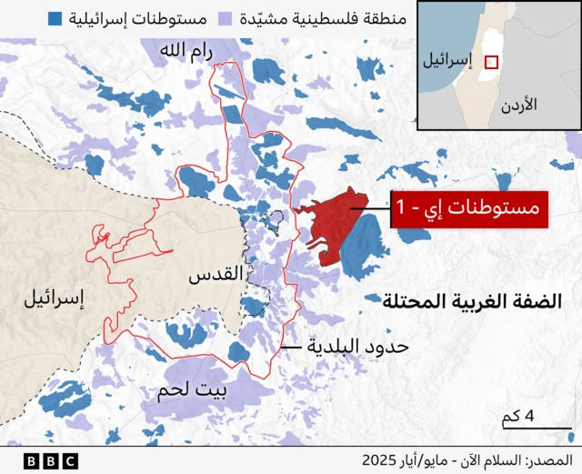 وافقت إسرائيل في أغسطس/آب على مشروع رئيسي لبناء 3400 وحدة استيطانية في الضفة الغربية