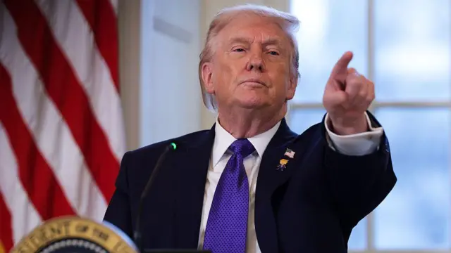 الرئيس الأمريكي دونالد ترامب