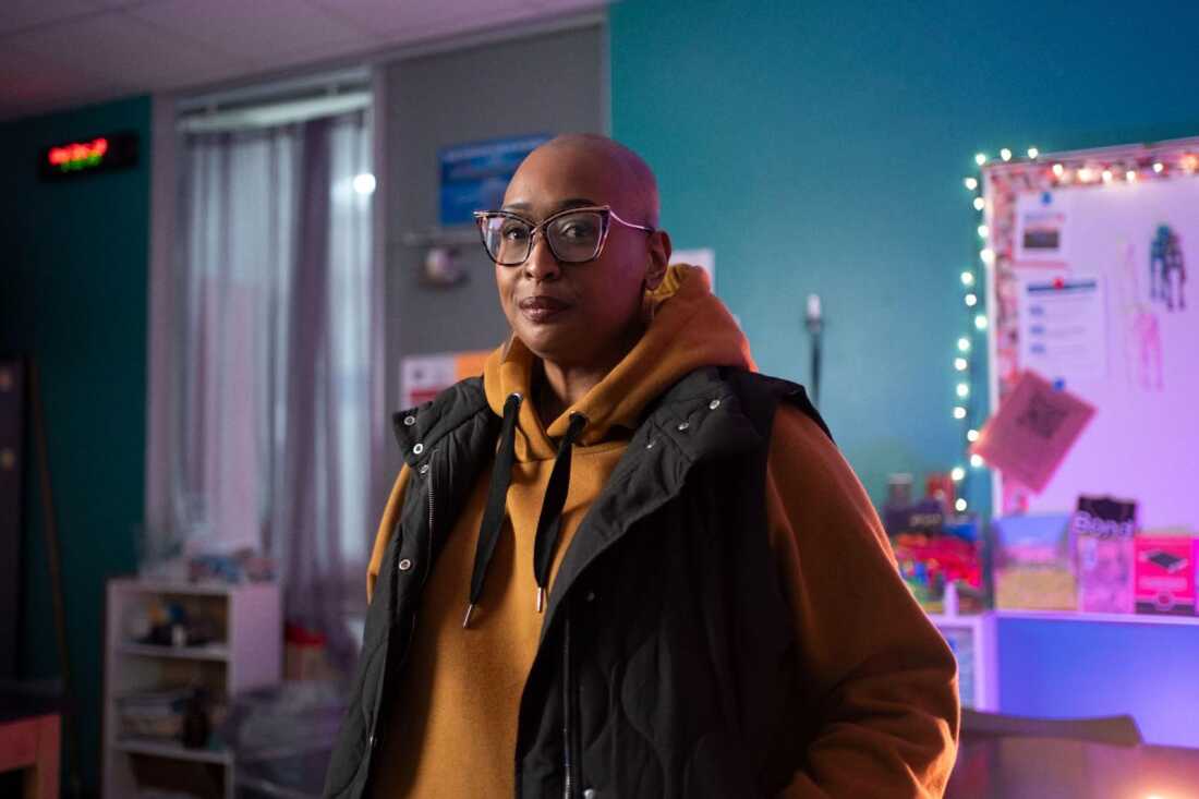 Chanea Bond disagrees with the argument that not incorporating AI into lessons puts her students at risk of falling behind. “I just don't see a world where students learning how to think and learning how to articulate themselves puts them at a disadvantage,” she says.