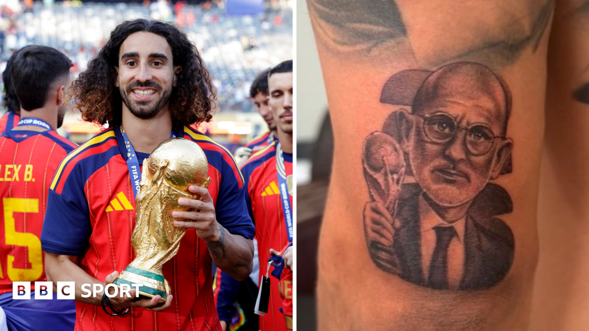Cucurella honours De la Fuente with World Cup tattoo