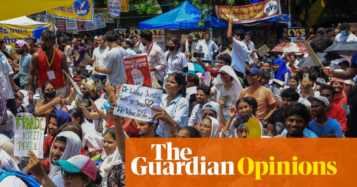 Exam Leak Protests Challenge Modi’s Government