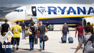 Ryanair profits fall as fuel costs rise