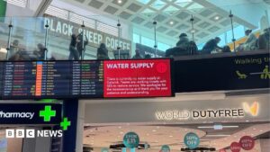 Gatwick water outage closes restaurants and disrupts passengers