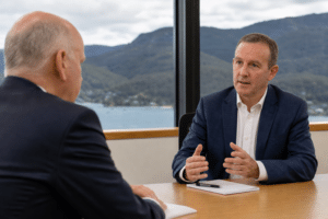 Roth urges Hinkley to connect across Tasmania