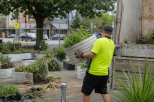 Newtown’s Pop-Up Garden Removed Over Safety Concerns