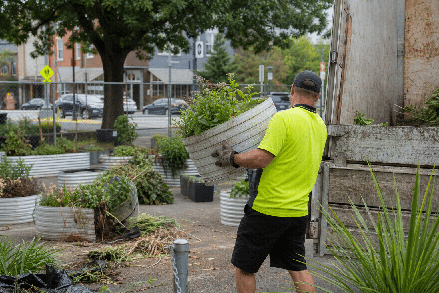 Newtown’s Pop-Up Garden Removed Over Safety Concerns