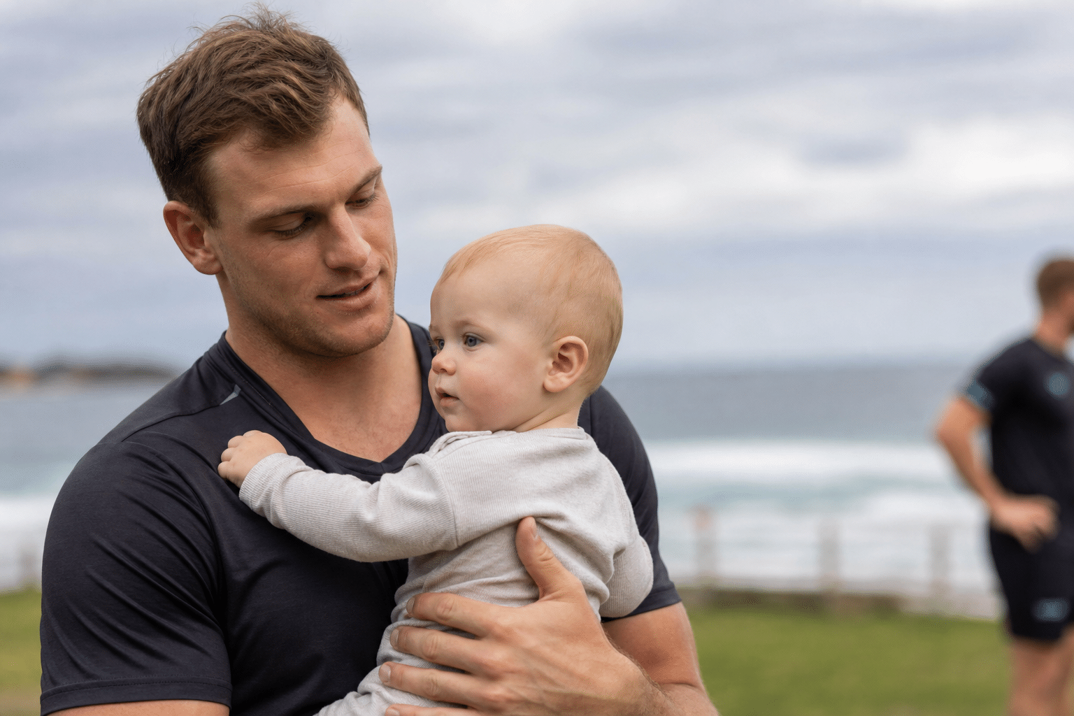 Nathan Power balances fatherhood and Sharks captaincy