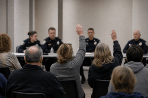Donald residents seek answers at Layla Jeffery police meeting