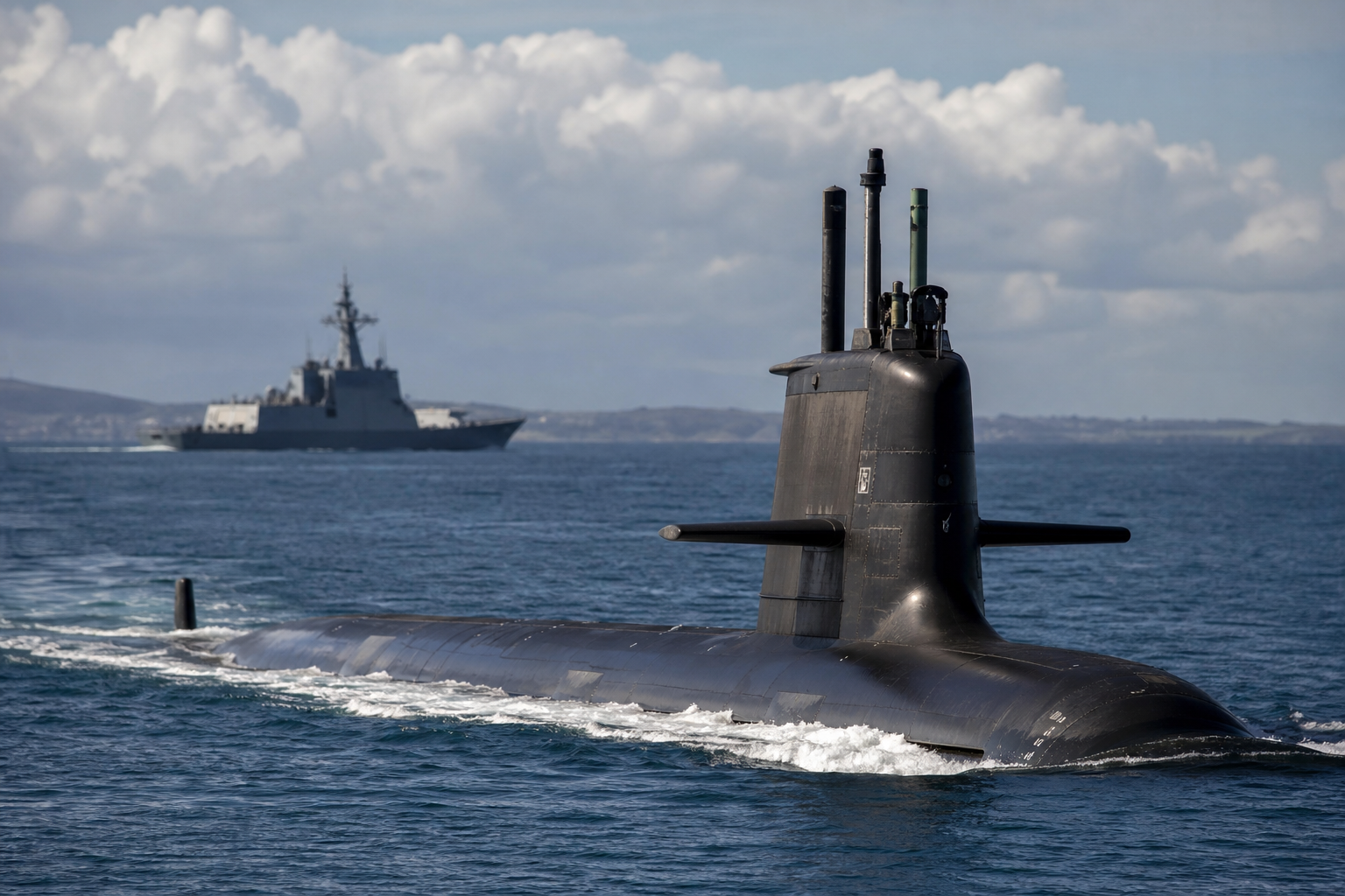 Conroy sets 2032 end date for US submarine rotation
