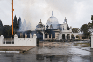 Fire Destroys Sikh Temple North of Adelaide