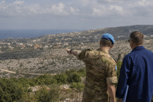 South Lebanon Monitoring Question Faces Talks