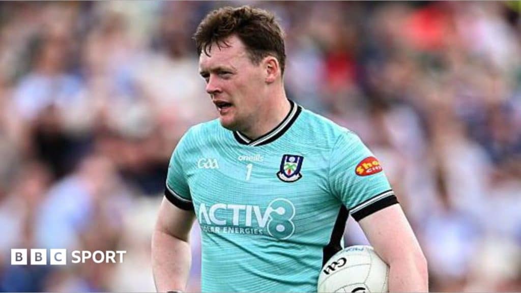 Rory Beggan speaking as pundit ahead of the All-Ireland SFC semi-finals at Croke Park