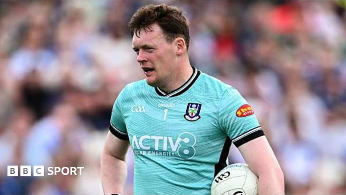 Rory Beggan speaking as pundit ahead of the All-Ireland SFC semi-finals at Croke Park