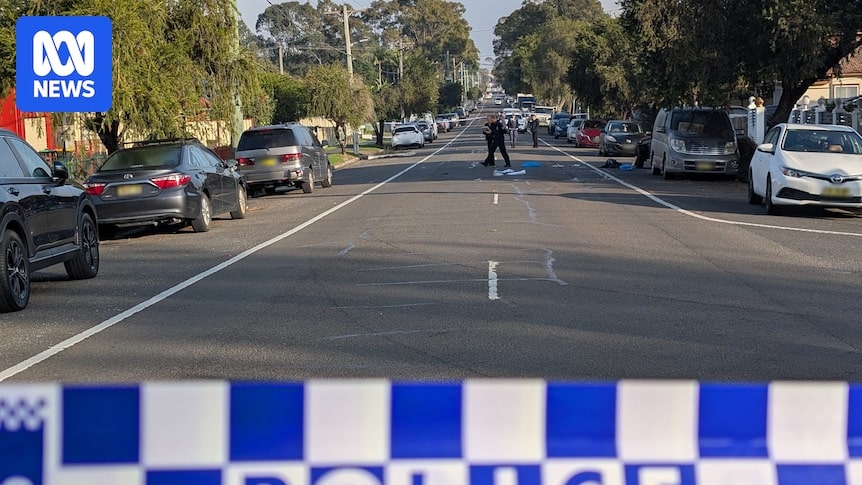 Police at Orchardleigh Street crime scene in Yennora following an early-morning assault