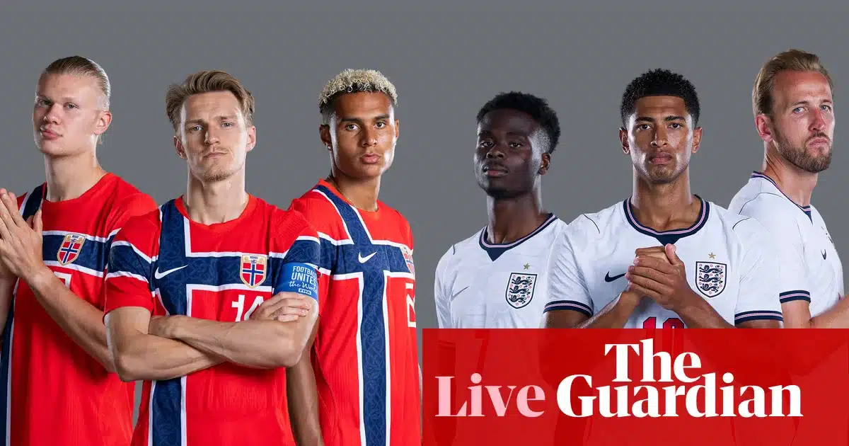 Ezri Konsa named at right-back for England; Erling Haaland leads Norway attack in World Cup quarter-final in Miami.