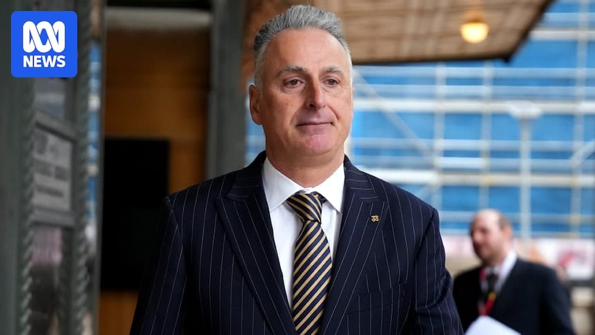 John Sidoti outside Downing Centre Local Court during hearing on alleged planning influence charge