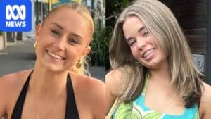 Portraits of Bianca Jones and Holly Morton-Bowles, Australian teenagers who died in the Laos methanol poisoning