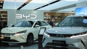 BYD Shares Fall After First-Half Profit Decline