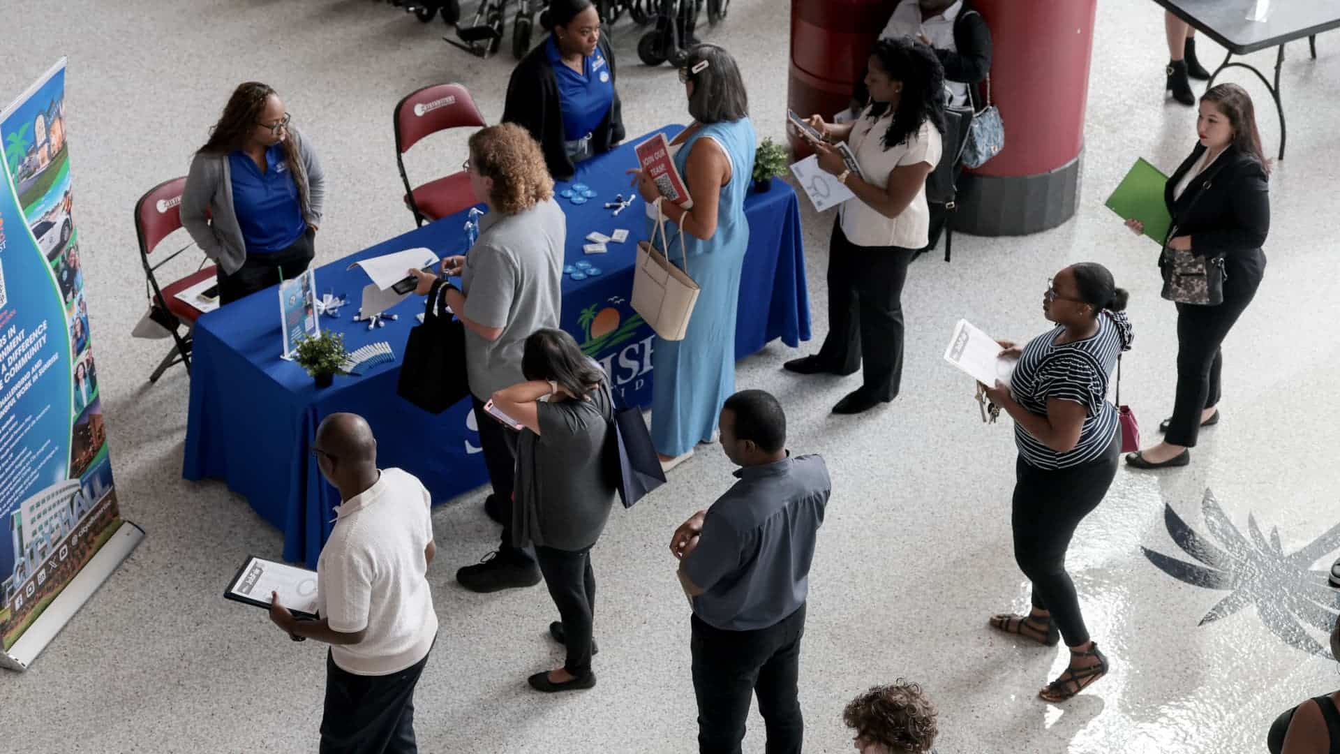 US Payrolls Fall 23,000 in July