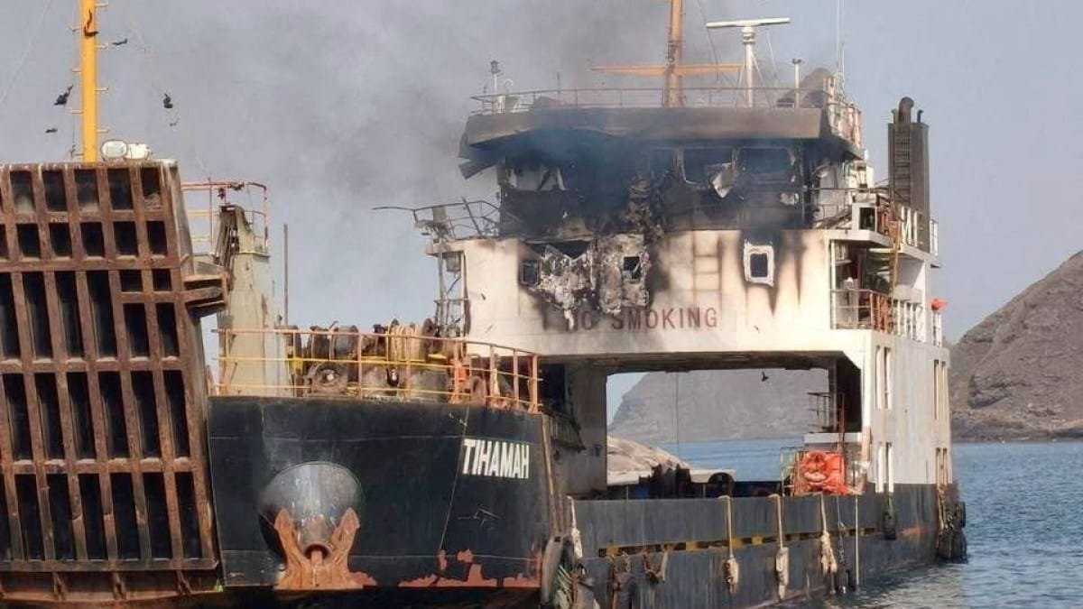 US Fires Missiles at Cargo Ship, Al Jazeera Reports