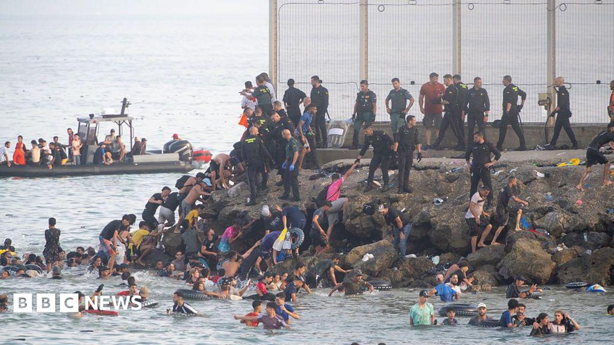 Spain Blames Traffickers for Ceuta Migration Surge