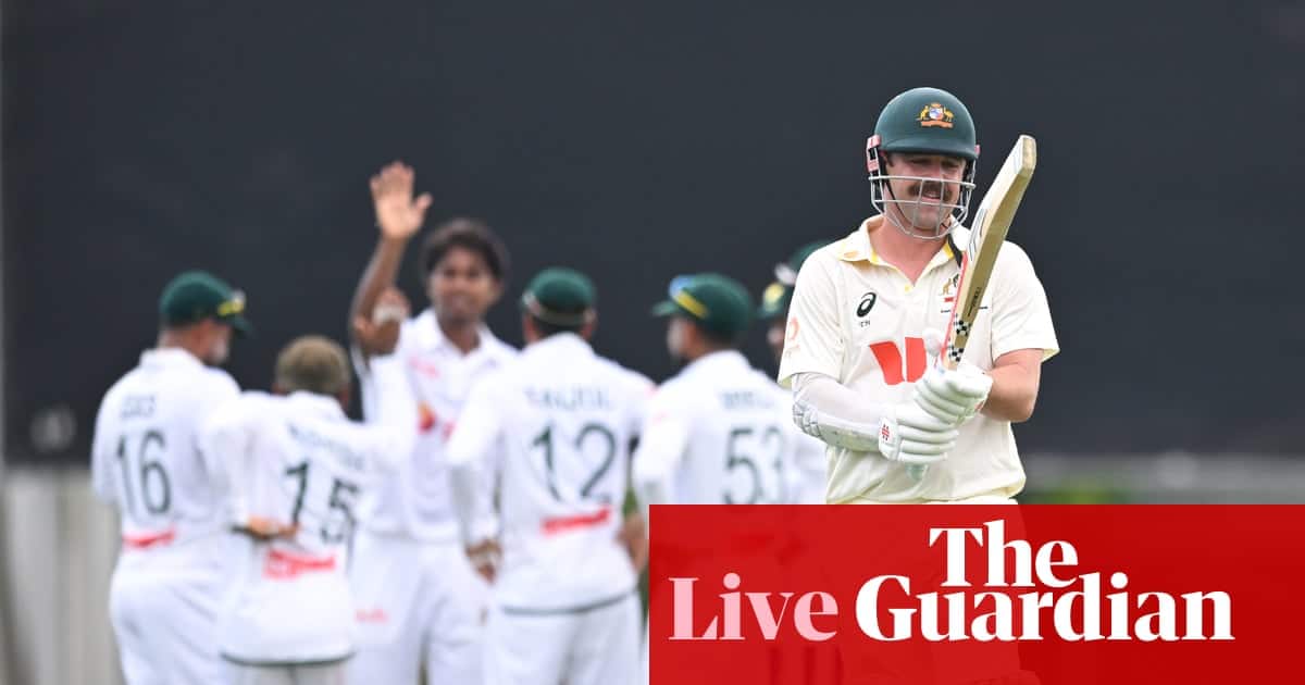 Hasan Mahmud Strikes Twice in Darwin Test