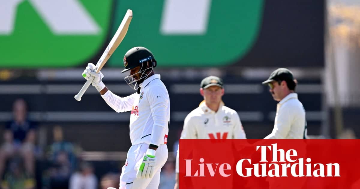 Bangladesh Take Lead Over Australia in Darwin Test