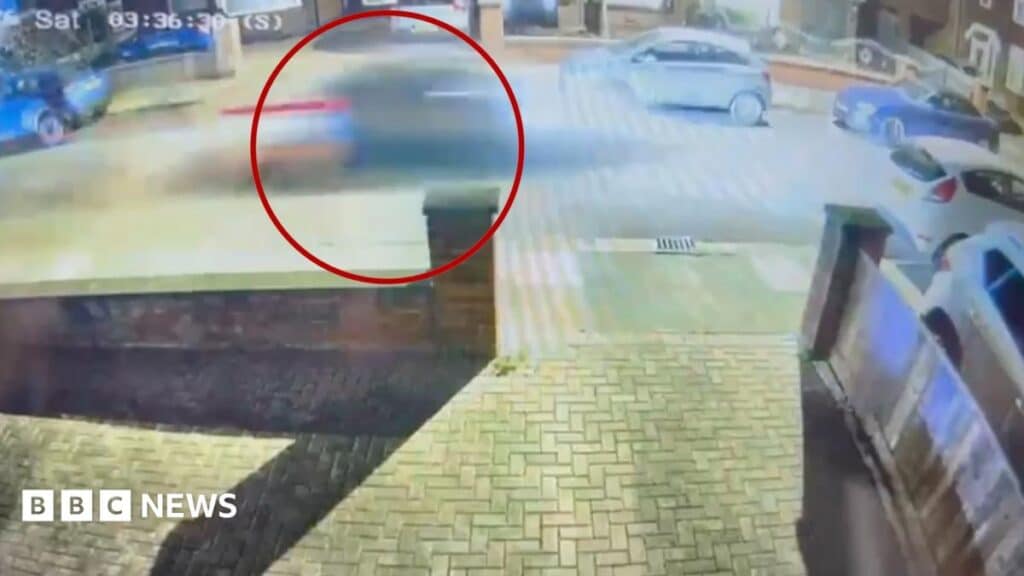 Footage appears to show police chase before fatal A66 crash