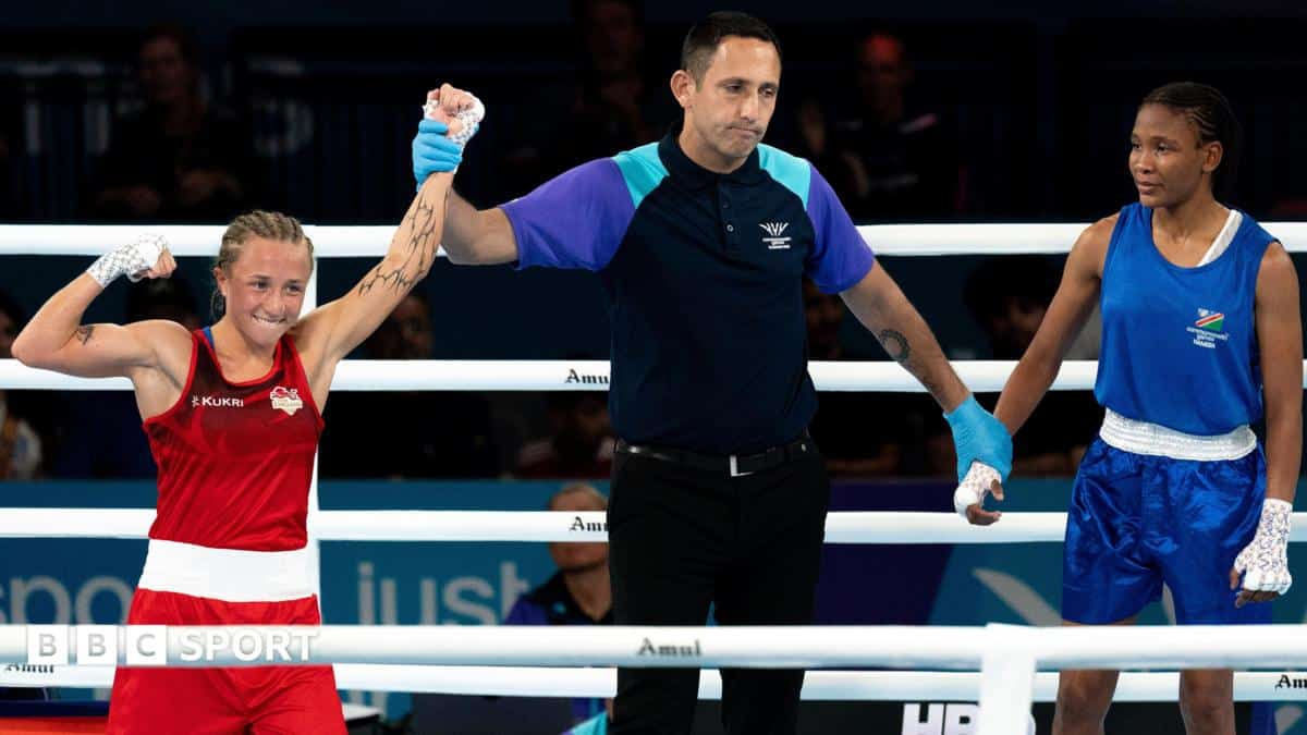England Boxers Match Commonwealth Games Finals Record