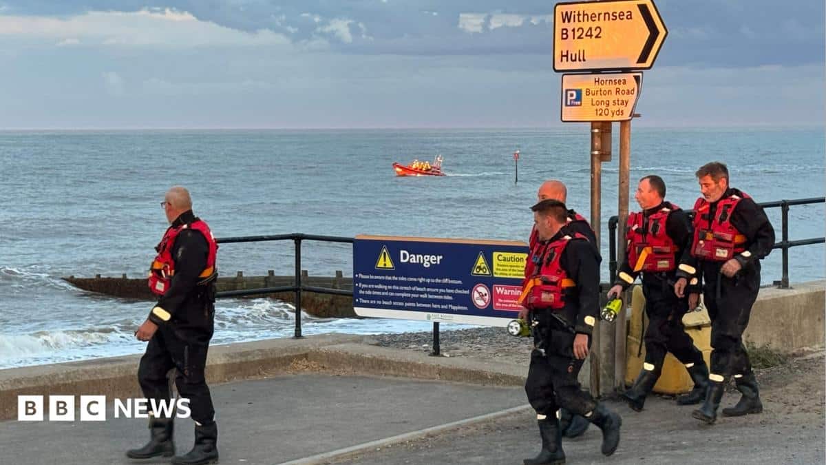 Major Search Continues for Boy Missing Off Hornsea