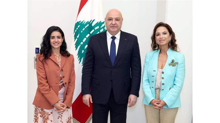 Aoun Meets UN Tourism Secretary General