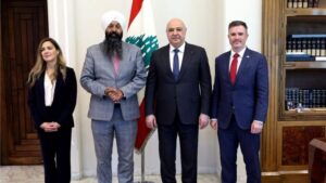 Aoun Welcomes Canadian Support for Return