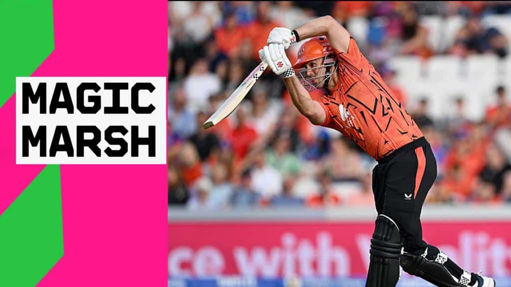 Marsh hits 76 in SunRisers Leeds start