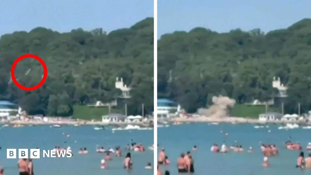 Seven killed in drone strike on Russian beach
