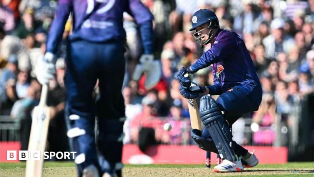 Scotland edge UAE with last-over Davidson boundary
