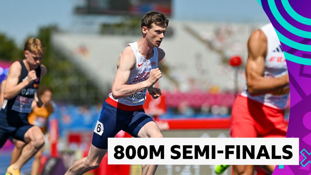 Burgin and Pattison Reach European 800m Final
