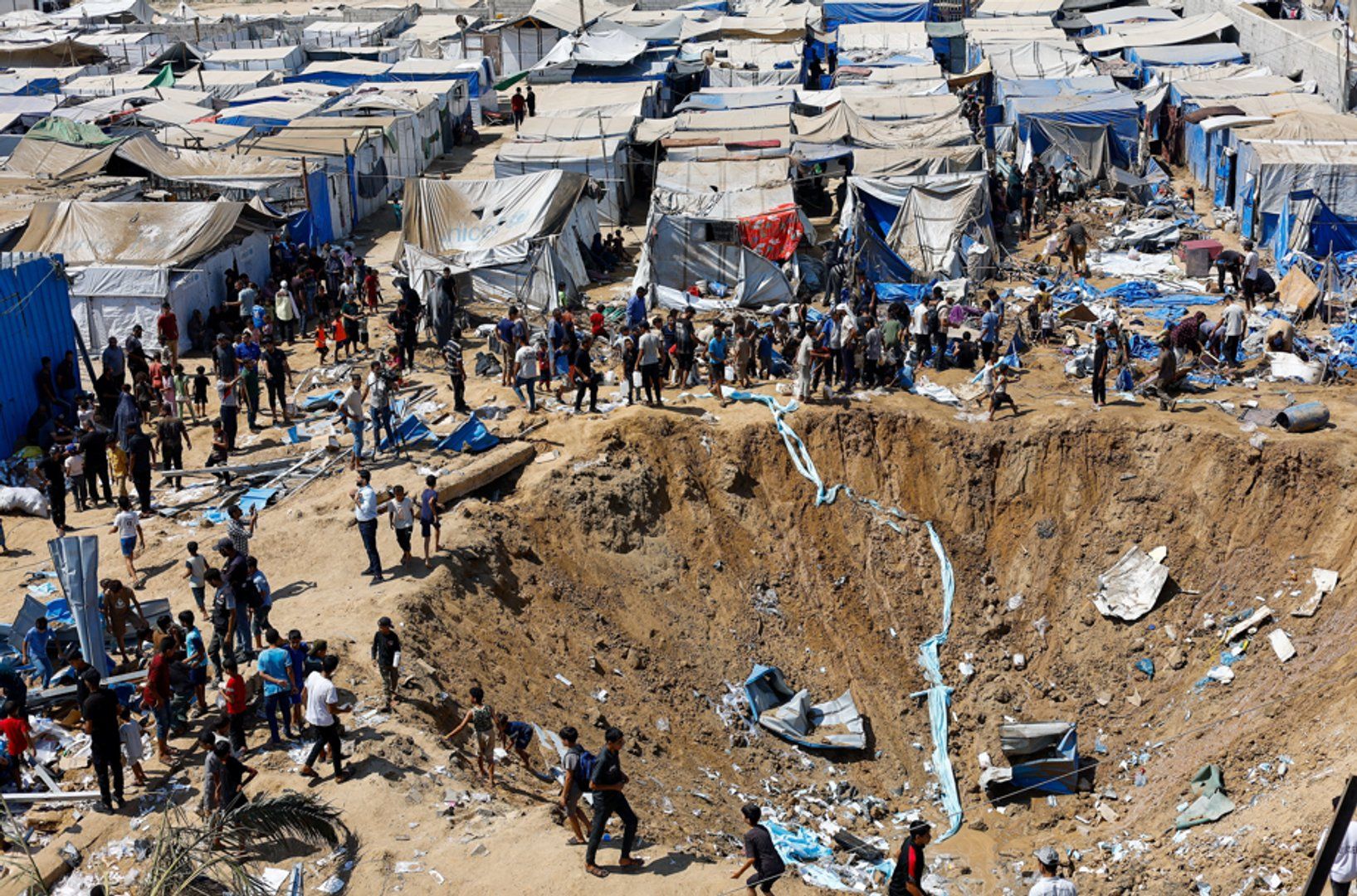 Israeli Strike Destroys Gaza Hospital Supply Warehouse