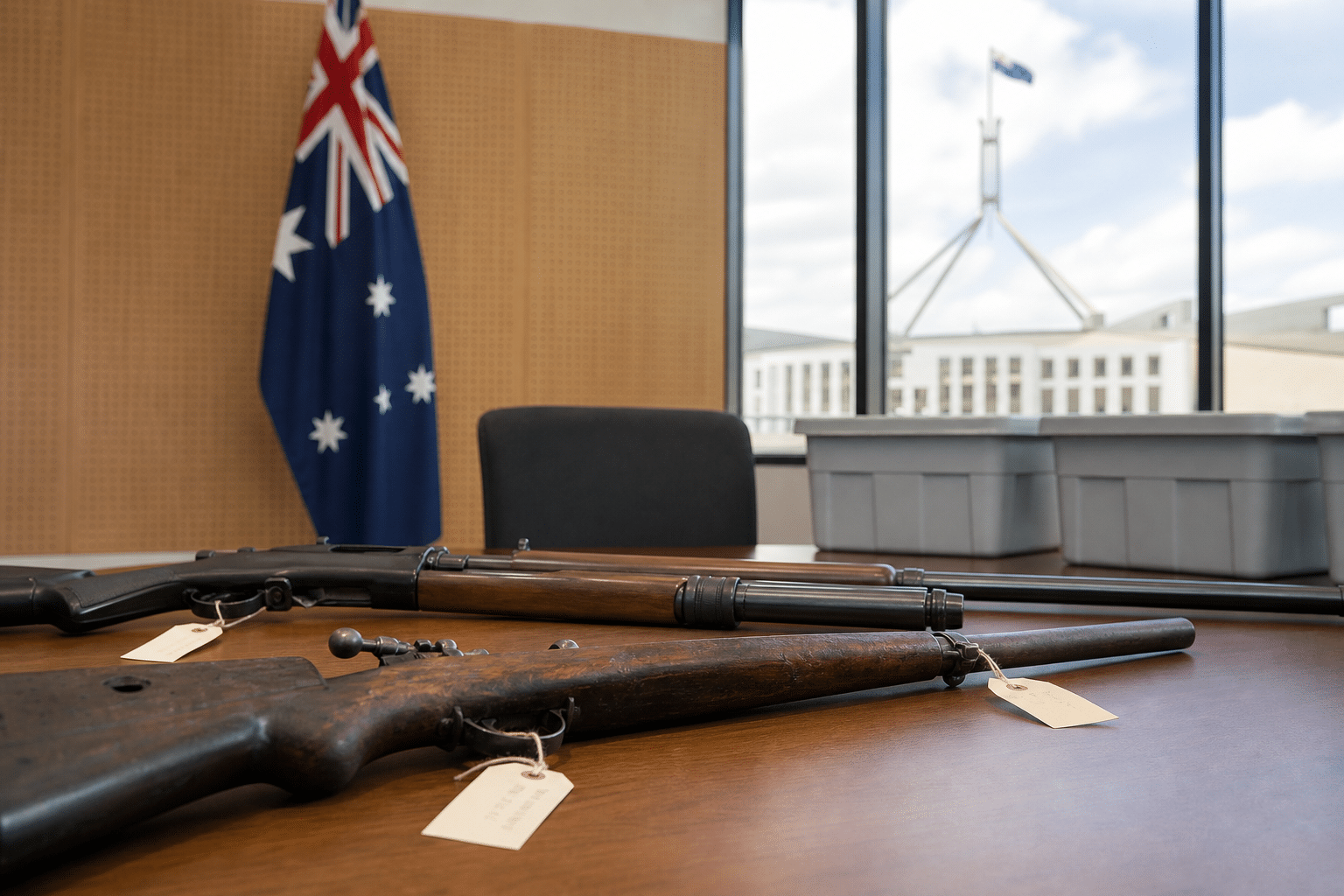 Federal government backs ACT gun buyback scheme