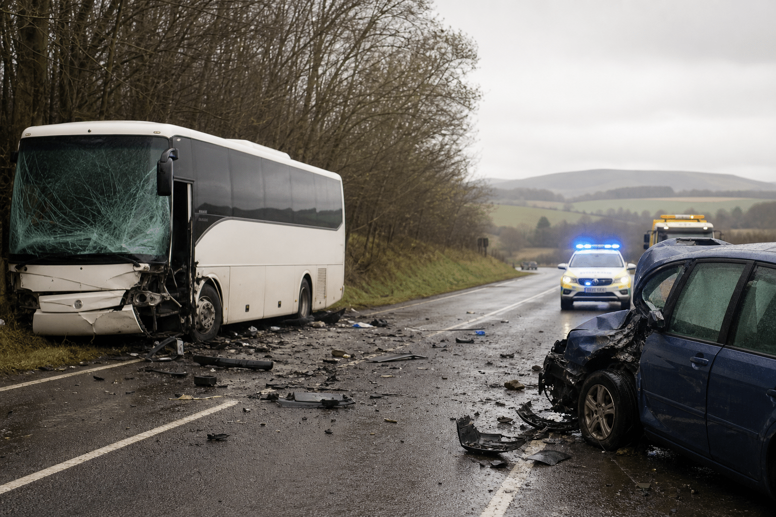 Driver Charged Over Fatal Stonehaven School Bus Crash